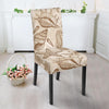 Seahorse Pattern Print Chair Cover-grizzshop