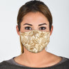 Seahorse Pattern Print Face Mask-grizzshop