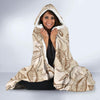 Seahorse Pattern Print Hooded Blanket-grizzshop