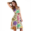 Seahorse Print Pattern Dress-grizzshop