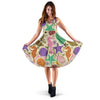 Seahorse Print Pattern Dress-grizzshop