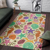 Seahorse Print Pattern Floor Mat-grizzshop