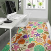 Seahorse Print Pattern Floor Mat-grizzshop