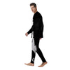 Seahorse White And Black Print Men's Pajamas-grizzshop