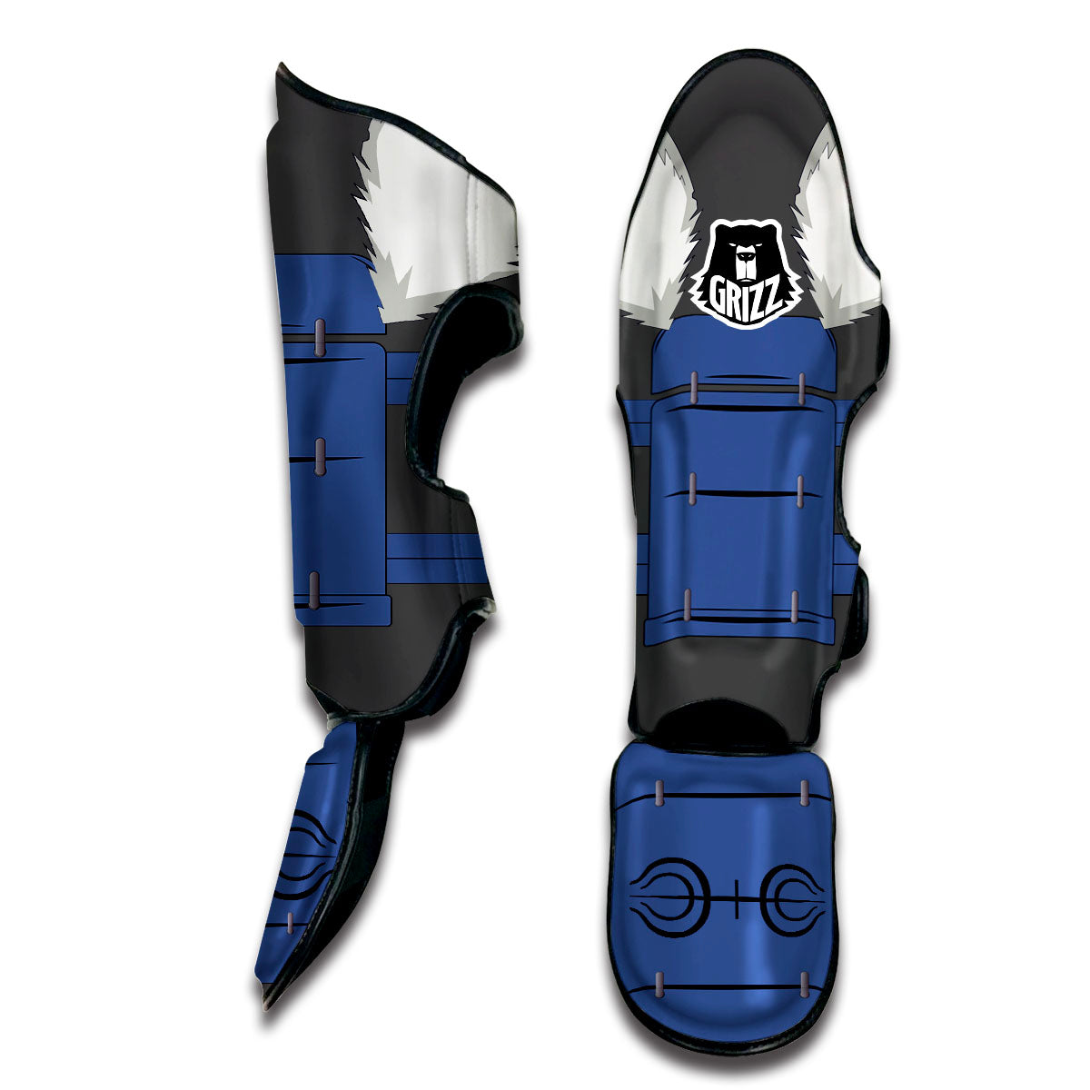 Second Hokage Senju Muay Thai Shin Guards-grizzshop