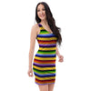 Serape Baja Bodycon Dress-grizzshop