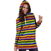 Serape Baja Hoodie Dress-grizzshop