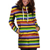 Serape Baja Hoodie Dress-grizzshop