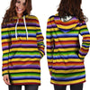 Serape Baja Hoodie Dress-grizzshop