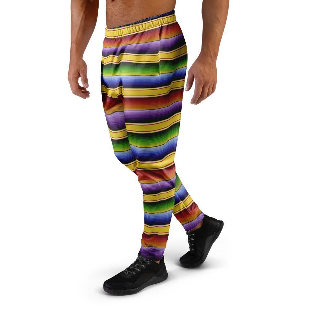 Serape Baja Men's Joggers-grizzshop