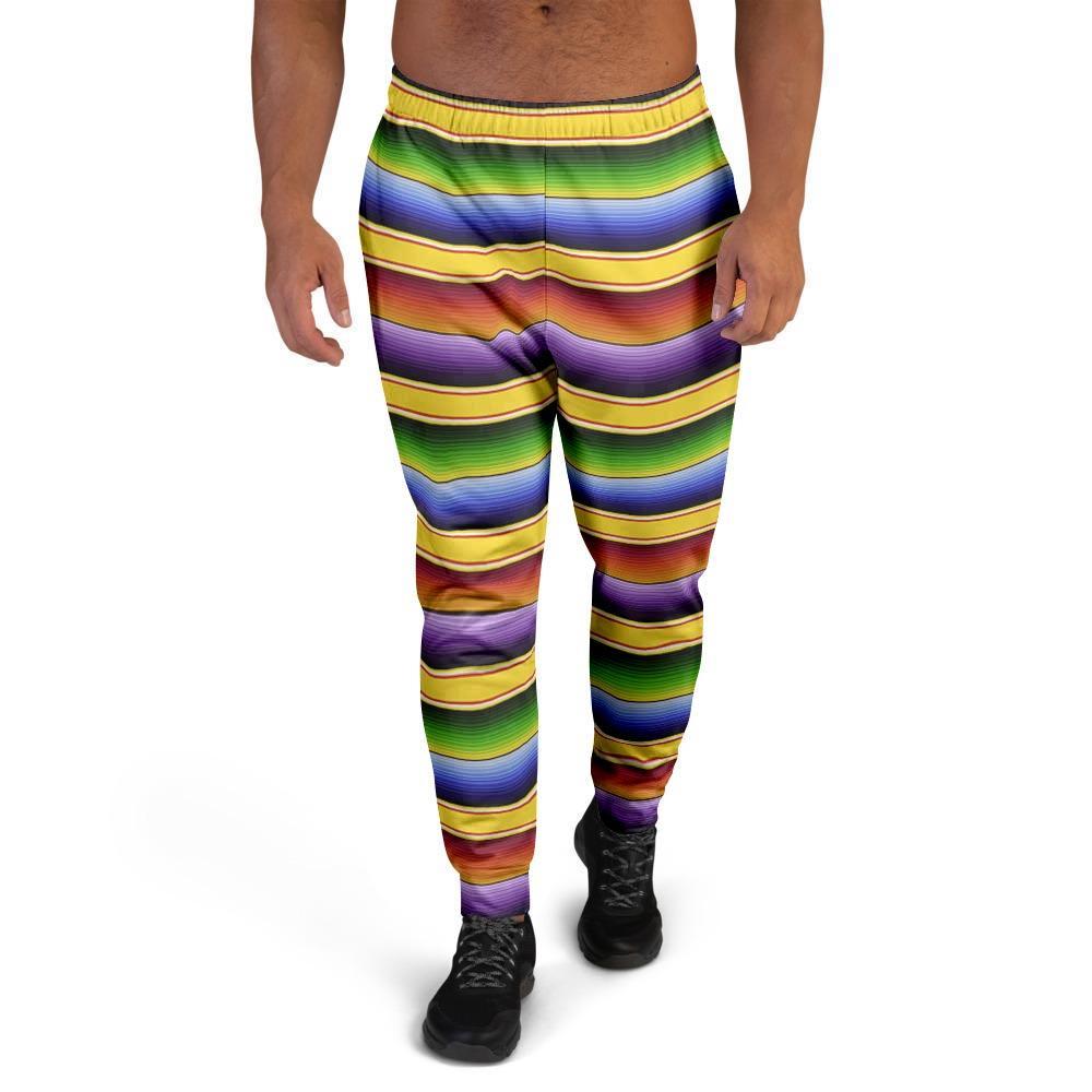 Serape Baja Men's Joggers-grizzshop