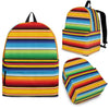 Serape Baja Mexican Blanket Pattern Print Premium Backpack-grizzshop