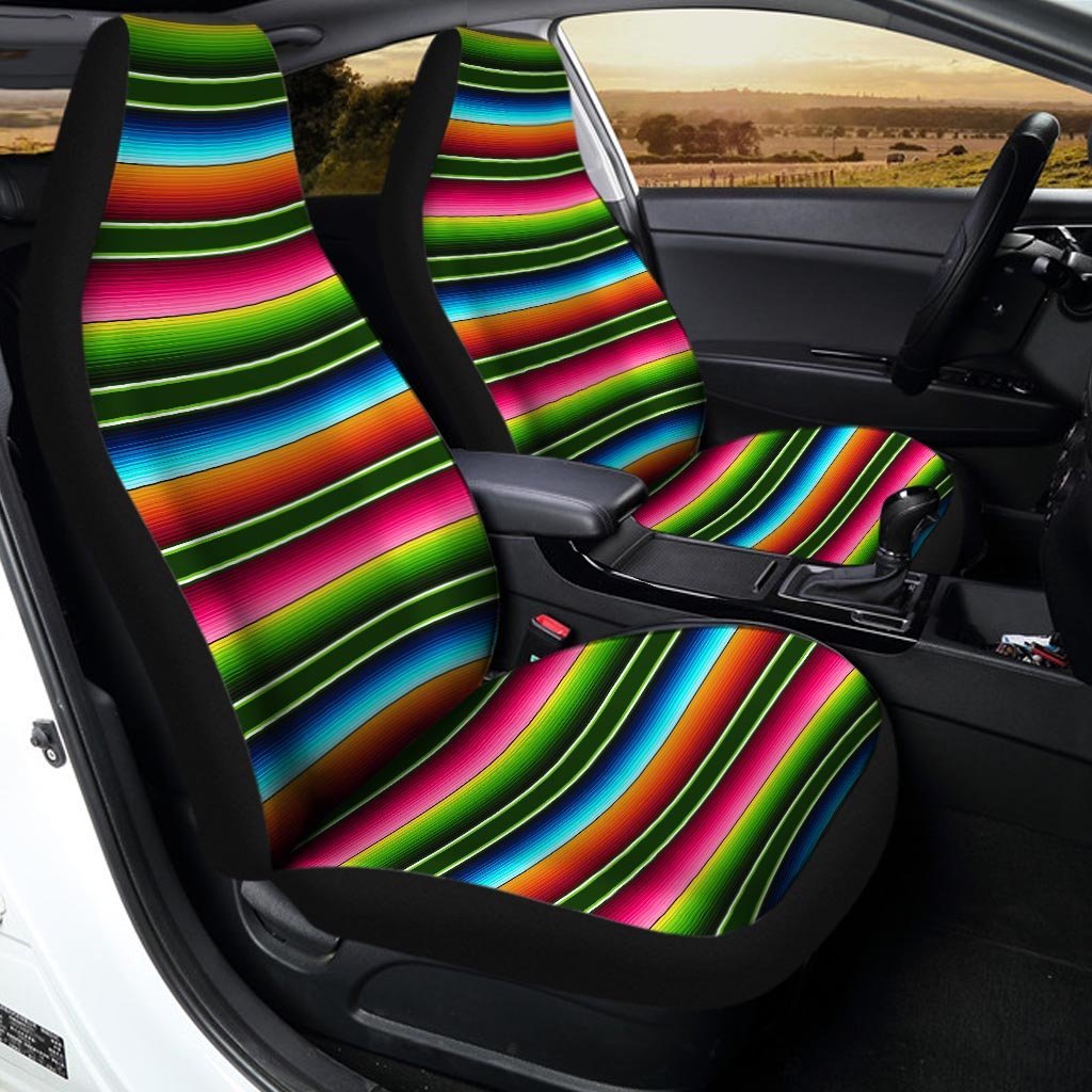 Serape Baja Mexican Car Seat Covers-grizzshop