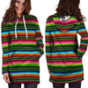 Serape Baja Mexican Hoodie Dress-grizzshop