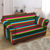 Serape Baja Mexican Loveseat Cover-grizzshop