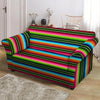 Serape Baja Mexican Loveseat Cover-grizzshop