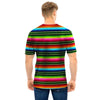 Serape Baja Mexican Men T Shirt-grizzshop