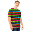 Serape Baja Mexican Men T Shirt-grizzshop