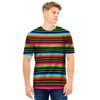 Serape Baja Mexican Men T Shirt-grizzshop