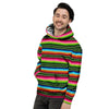 Serape Baja Mexican Men's Hoodie-grizzshop