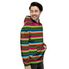 Serape Baja Mexican Men's Hoodie-grizzshop