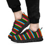 Serape Baja Mexican Men's Sneakers-grizzshop