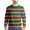 Serape Baja Mexican Men's Sweatshirt-grizzshop