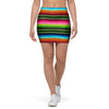 Serape Baja Mexican Mini Skirt-grizzshop