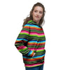 Serape Baja Mexican Women's Hoodie-grizzshop