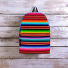 Serape Baja Print Backpack-grizzshop