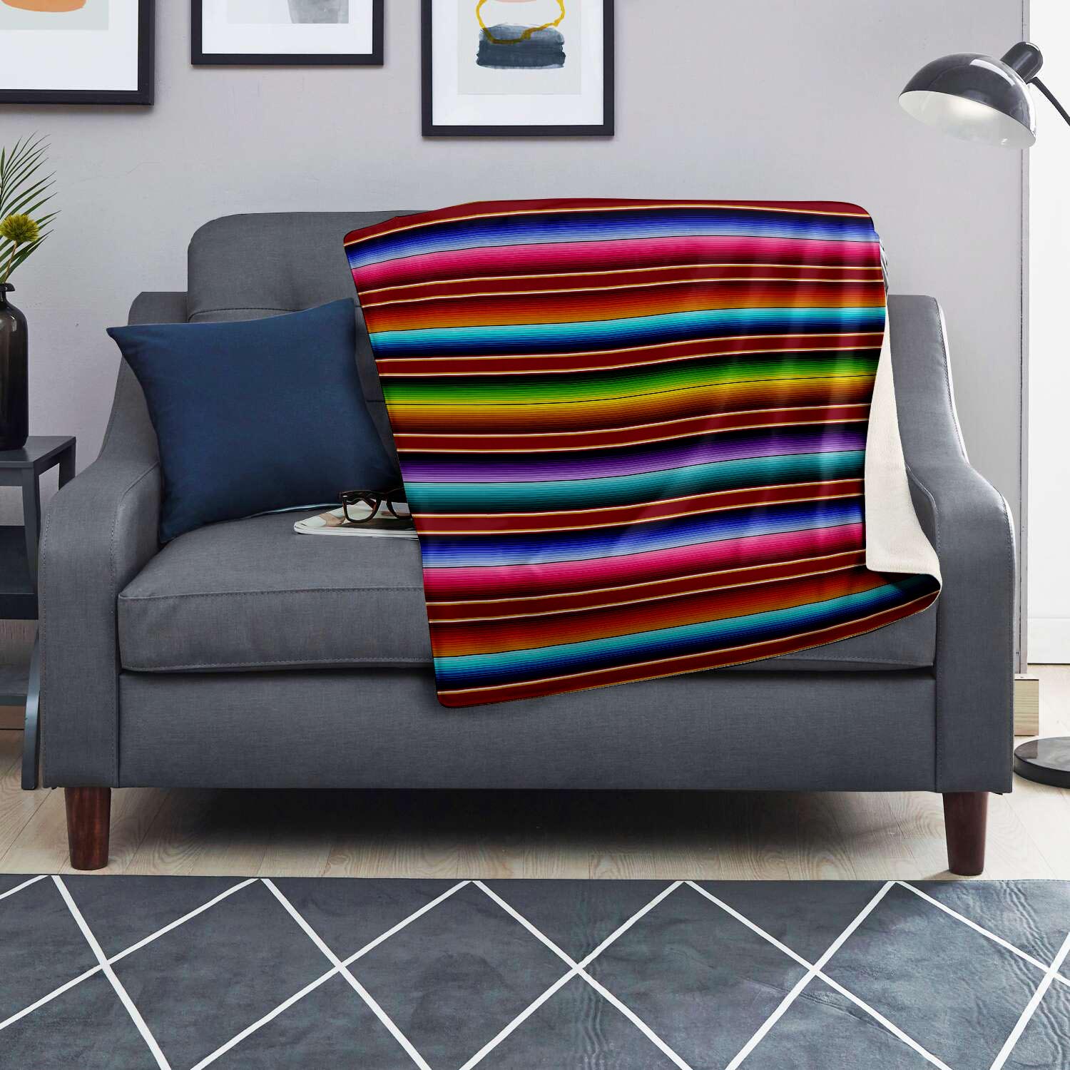 Serape Baja Print Blanket-grizzshop