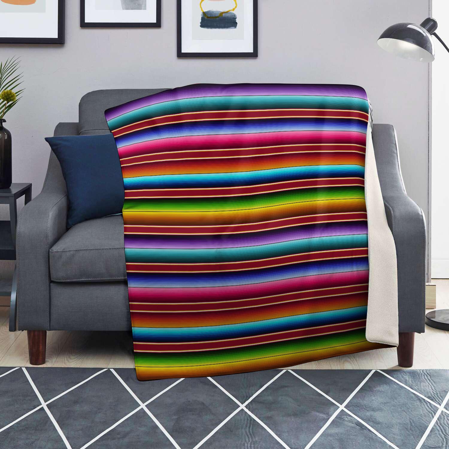 Serape Baja Print Blanket-grizzshop