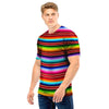 Serape Baja Print Men T Shirt-grizzshop