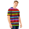 Serape Baja Print Men T Shirt-grizzshop