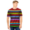 Serape Baja Print Men T Shirt-grizzshop