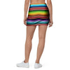 Serape Baja Print Mini Skirt-grizzshop