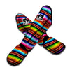 Serape Baja Print Muay Thai Shin Guard-grizzshop