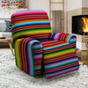 Serape Baja Print Recliner Cover-grizzshop