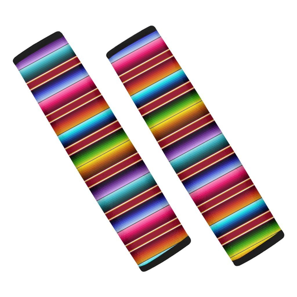 Serape Baja Print Seat Belt Cover-grizzshop
