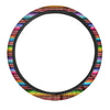 Serape Baja Print Steering Wheel Cover-grizzshop