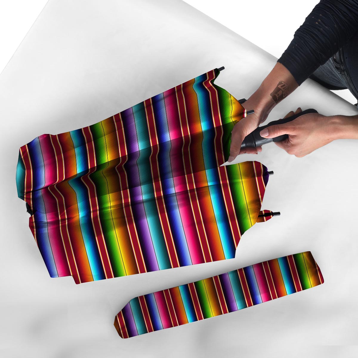 Serape Baja Print Umbrella-grizzshop