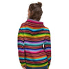 Serape Baja Print Women's Hoodie-grizzshop