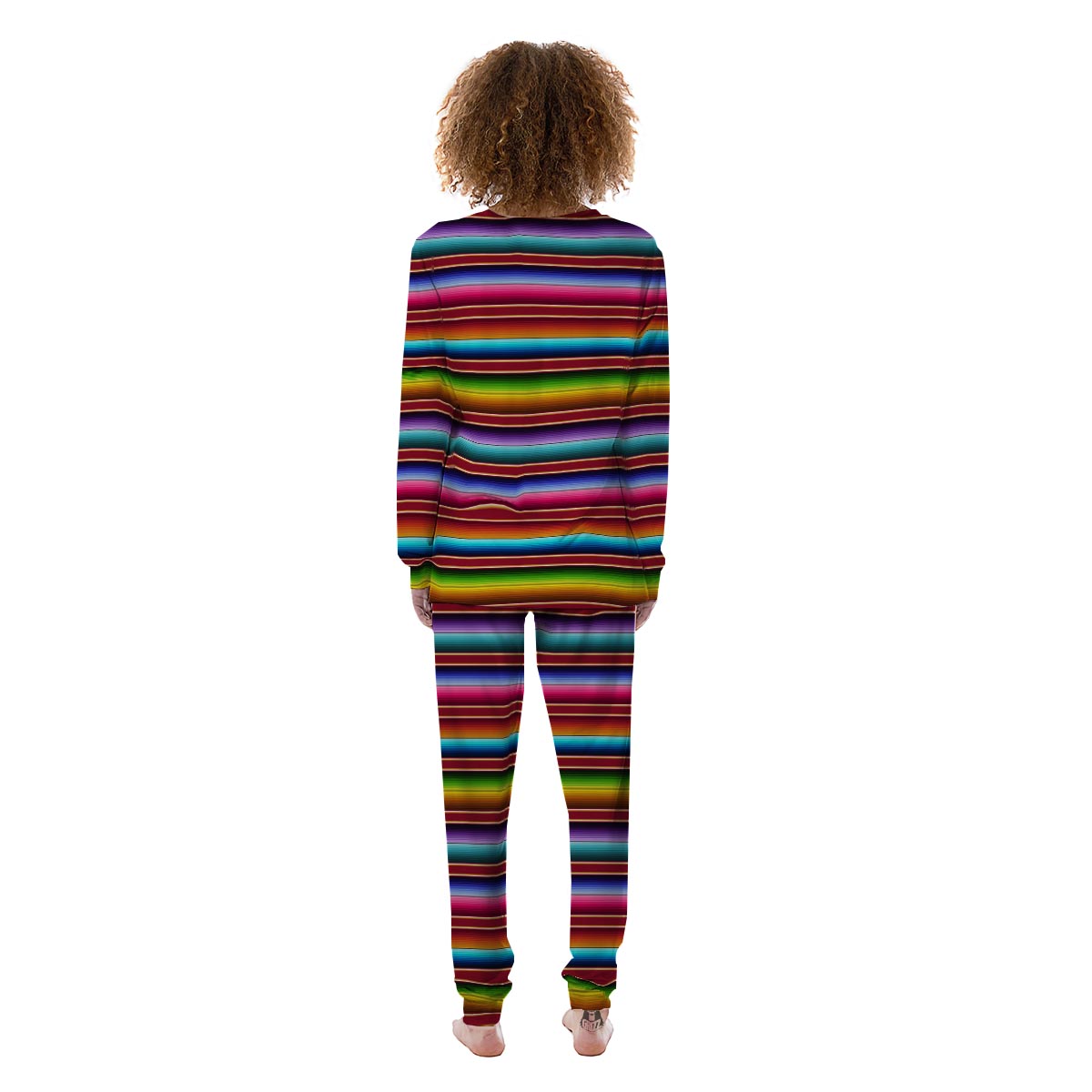 Serape Baja Print Women's Pajamas-grizzshop