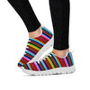 Serape Baja Print Women's Sneakers-grizzshop