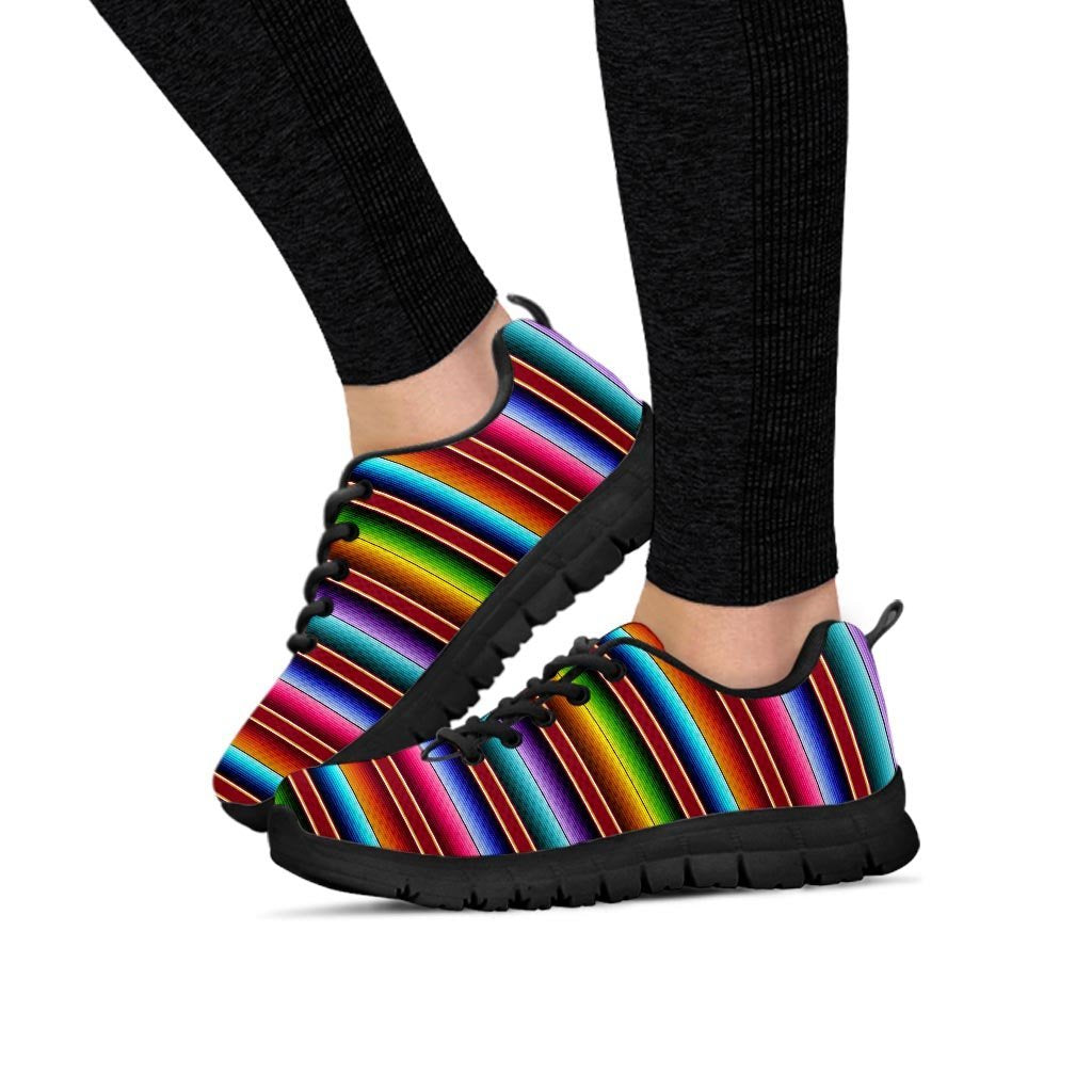 Serape Baja Print Women's Sneakers-grizzshop