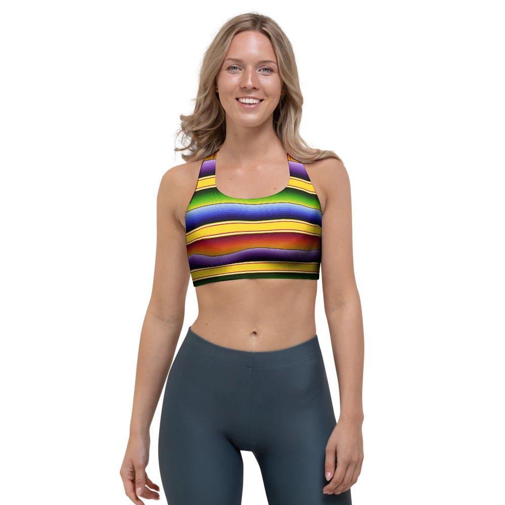 Serape Baja Sports Bra-grizzshop