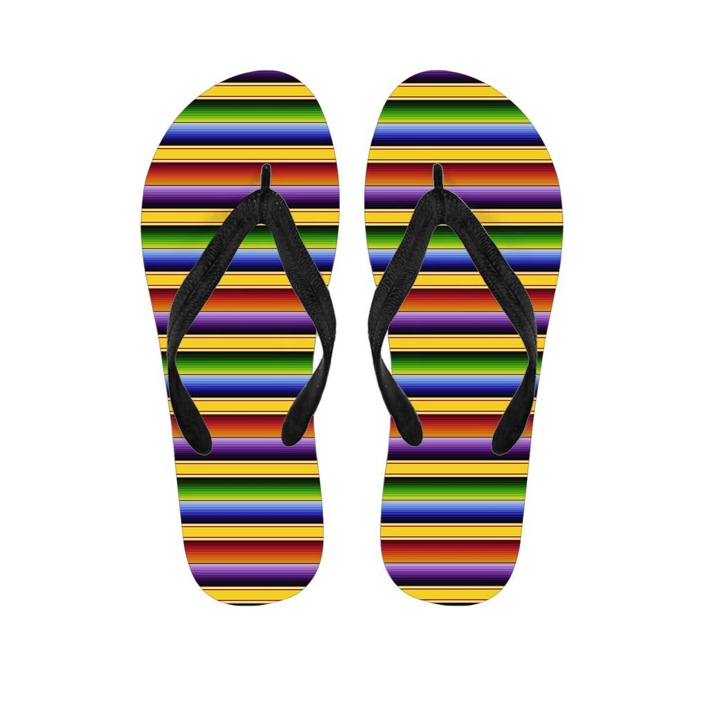 Serape Baja Women's Flip Flops-grizzshop