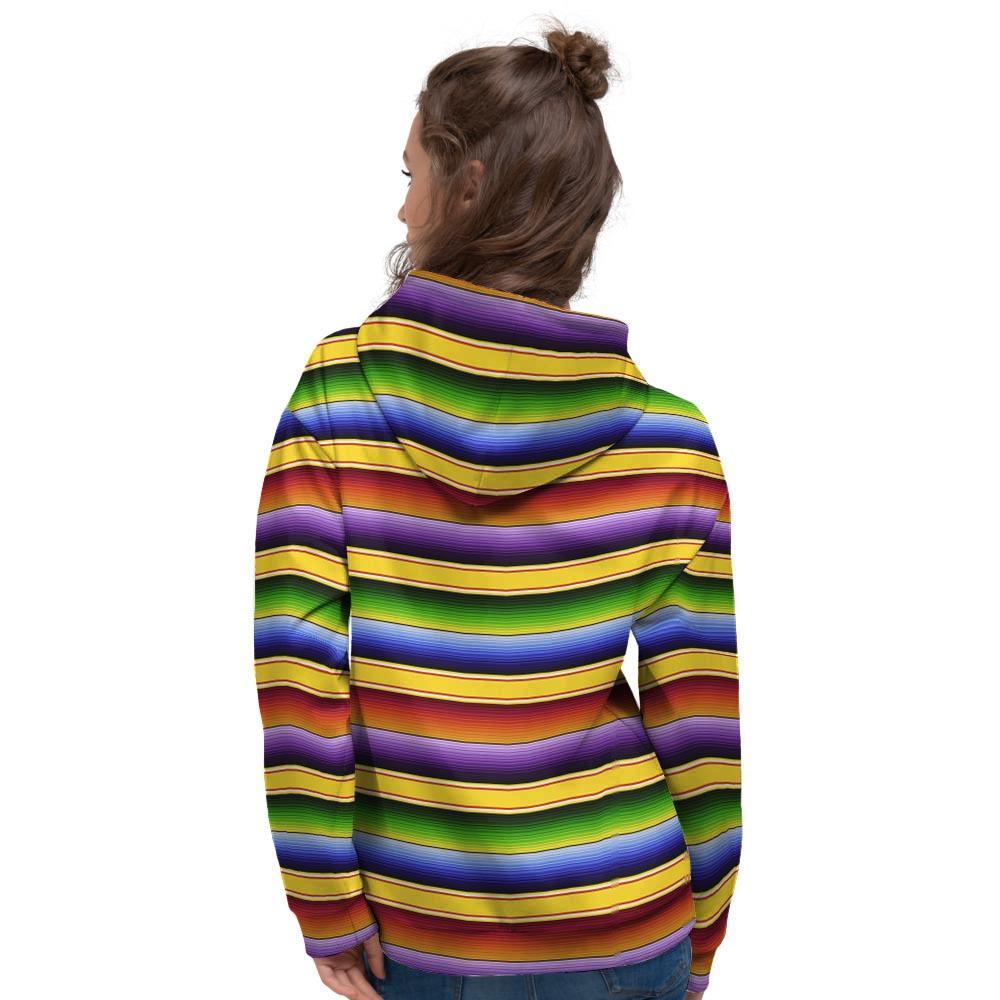 Serape Baja Women's Hoodie-grizzshop