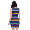 Serape Bodycon Dress-grizzshop