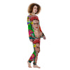 Serape Frida Kahlo Print Women's Pajamas-grizzshop